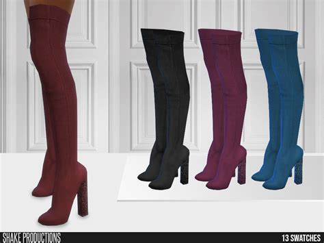 688 High Heel Boots By Shakeproductions From Tsr • Sims 4 Downloads