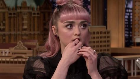 Game Of Thrones Star Maisie Williams Drops Big Spoiler On Jimmy Fallon