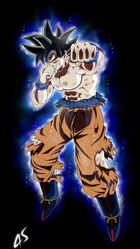 Download 2160x3840 Wallpaper Son Goku Anime Minimal Art
