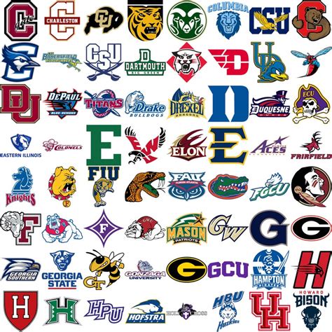 Every College Logo 377 Images In Svg Eps Dxf Png College Etsy