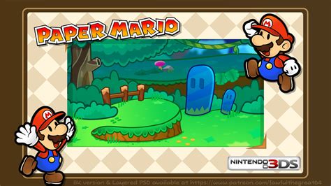 Paper Mario 3ds Wallpaper By Fawfulthegreat64 On Deviantart
