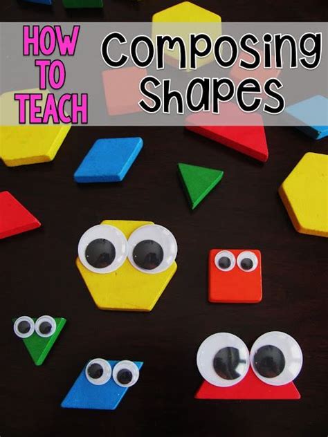 Composing Shapes In 1st Grade Kindergarten Geometry Geometry