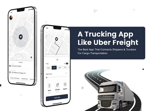Alluring UI For Trucking App Like Uber Freight UpLabs