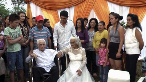 Paraguayan Couple Gets Married After 80 Years Together Bbc News