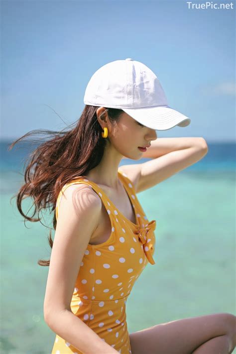 Korean Fashion Model Jeong Hee Everyone Once A Monokini