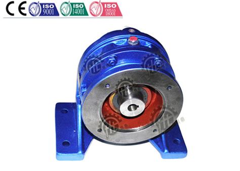 Horizontal Cycloidal Gear Reducer Motor Engine Flange Mounted Gearbox