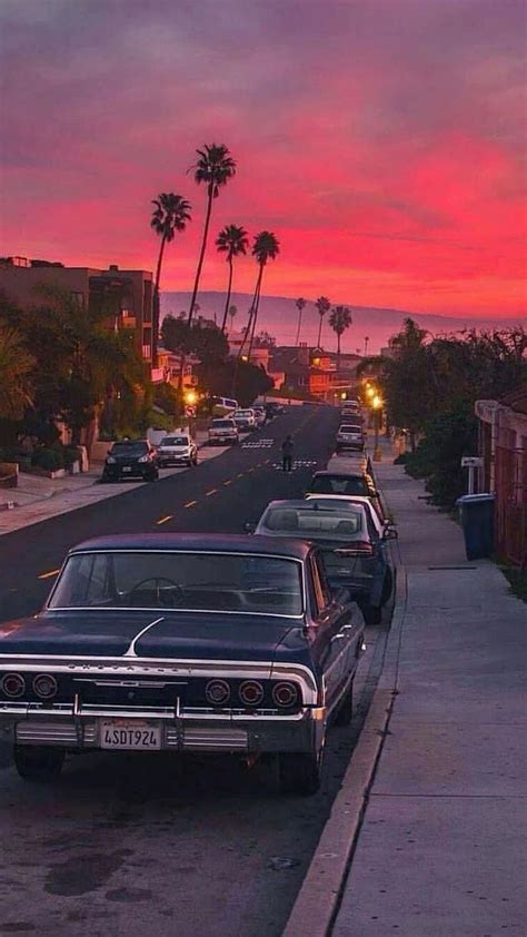 Car Sunset Sky Aesthetic Sunset Pictures City Aesthetic