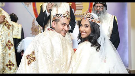 Coptic Orthodox Wedding Of Mena And Stephanie Youtube