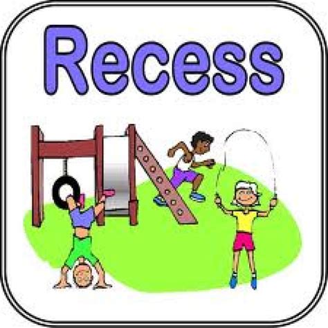 Kids Playing At Recess Clipart Recess