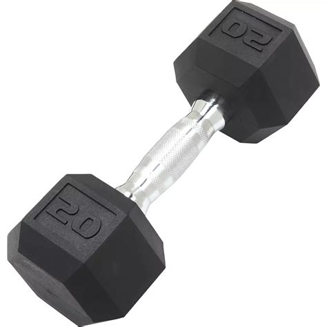 Cap Barbell 20 Lb Coated Hex Dumbbell Academy