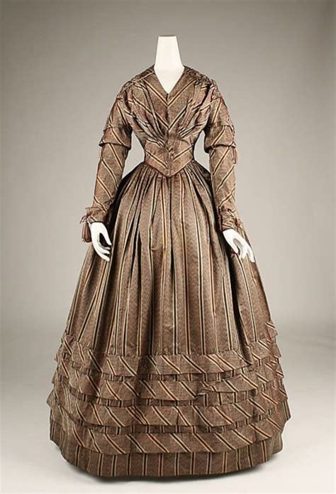 Dress Ca 1841 Via The Costume Institute Of The Metropolitan Museum Of
