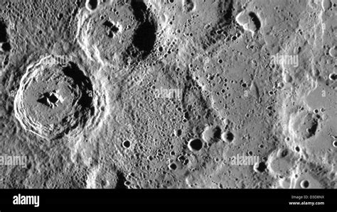 Mercurys Cratered Surface Nasa Hi Res Stock Photography And Images Alamy