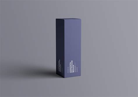 Download Horizontal Package Box Mockup on Behance