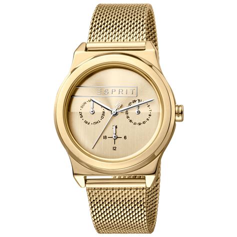 Esprit Watch Es1l077m0055 Women Gold Watchroom24