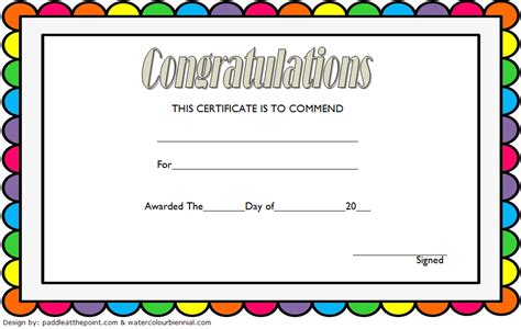 Pin On Certificate Of Congratulations Free Template For Congratulations