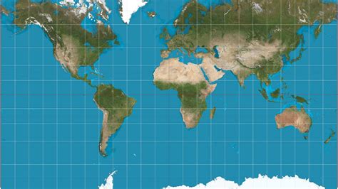 World Map With Accurate Sizes World Map