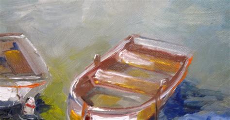 Painting Of The Day Daily Paintings By Delilah Row Boats
