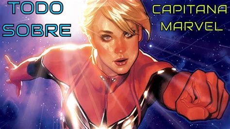 Captain Marvelconoce La Biografia De La Capitana Marveldescubre