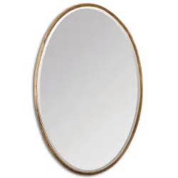 The natural wood tones will blend harmoniously. 15 Collection of Large Oval Mirrors | Mirror Ideas