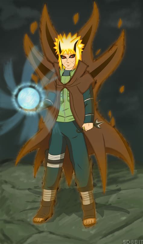 Minato Baryon Mode Yin Kurama By Sd Bit On Deviantart Minato Anime