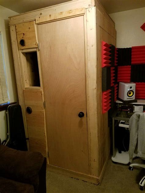 Complete Diy Portable Vocal Booth Diy Vocal Booth Home Recording