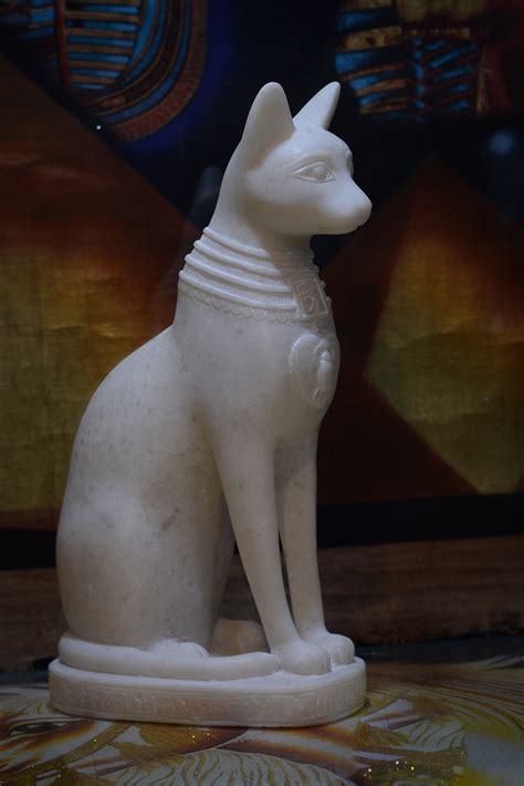 statue goddess cat bastet large sculpture granite marble 3 style unique heavy stone made in