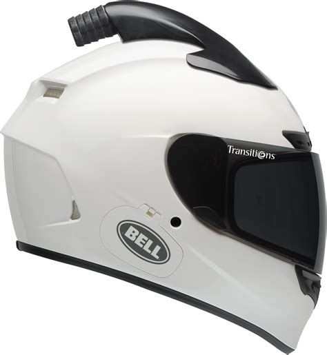 Bell Qualifier Dlx Forced Air Side By Side Helmet Gloss White Right