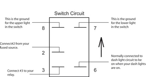 4 Pin Rocker Switch Wiring Diagram Circuit Diagram