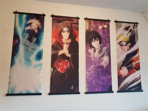Wall Scrolls Of My Favorite Naruto Shippuden Characters Rnaruto