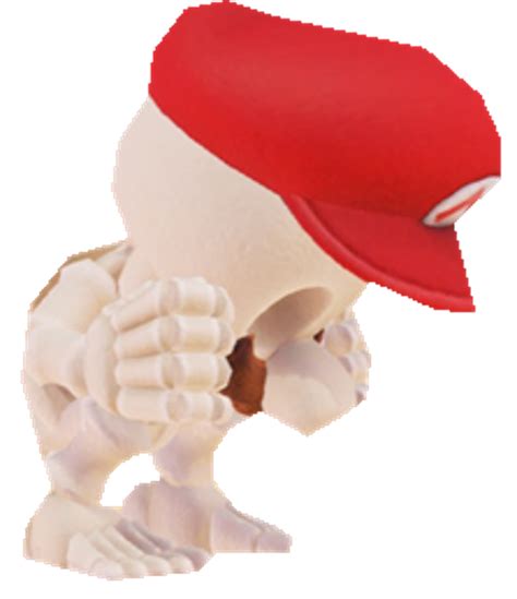 Skeleton Mario Crouching By Transparentjiggly64 On Deviantart