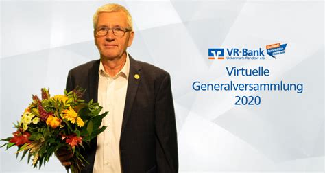 In 2019 vr bank uckermark randow eg was ranked the 351st largest cooperative bank in germany in terms of total assets having 0 08 of the category s market share. Erfolgreiche erste virtuelle Generalversammlung der VR ...