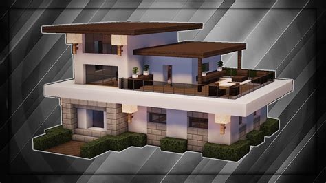 Modern House Minecraft Modern House 5 Beach Town Project Minecraft