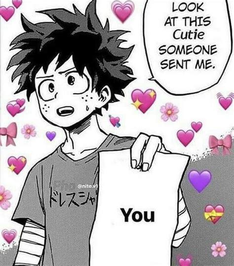 Anime Love Memes Hearts Aesthetics