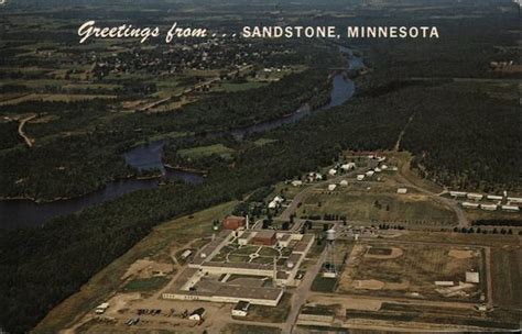 Federal Correctional Institution Sandstone Mn Postcard