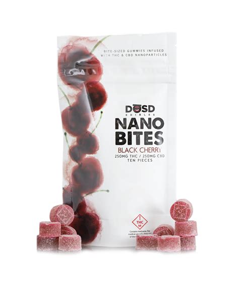 Black Cherry 11 Nanobites DŌsd Edibles™