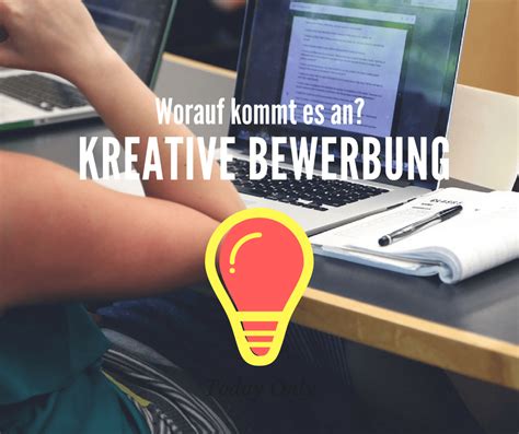 Die ausbildung zur erzieherin bietet vielseitigkeit und gute perspektiven. Kreative Bewerbung: Mit diesen 5 Dingen schafft man es!