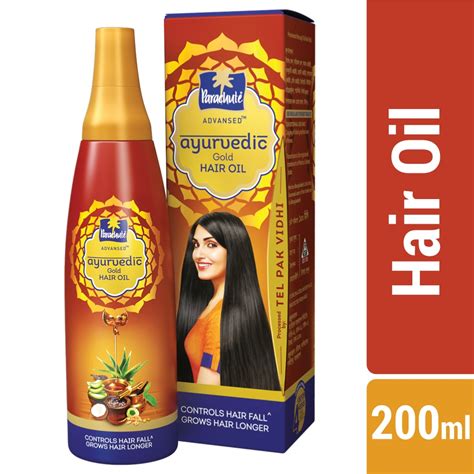 These ingredients help with hair growth and thicken your hair within a couple of weeks. Parachute Advanced Ayurvedic Gold Hair Oil - Shajgoj