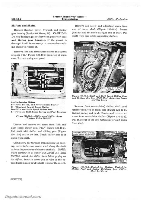 John Deere Js48 Service Manual