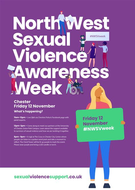 Commissioner Supports North West Sexual Violence Awareness Week