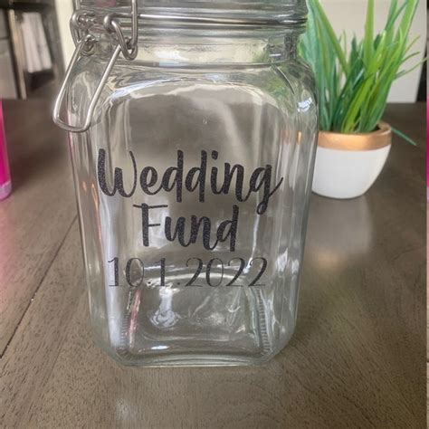 Honeymoon Fund Jar Etsy