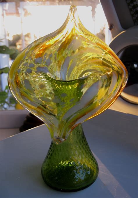 My First Jack In The Pulpit Glass Vase Kralik Collectors Weekly