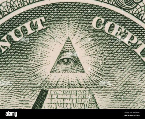 Eye Of Providence All Seeing Eye Of God From Us One Dollar Bill Super