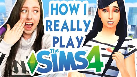 How I Really Play The Sims 4 The Sims 4 Lets Play 1 Simself Youtube