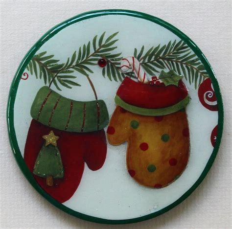 For more advanced painting ideas, check out design sponge. Pin by Oscar Cash on Wood Coasters - 4 inch | Christmas ornaments, Wood coasters, Decor