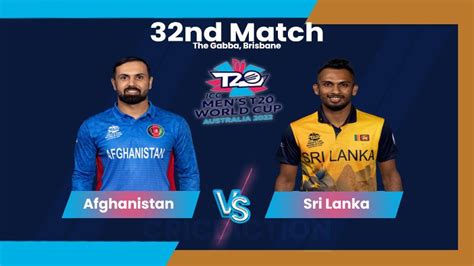 Fantasy Tips Afghanistan Vs Sri Lanka Icc T20 World Cup 2022 32nd