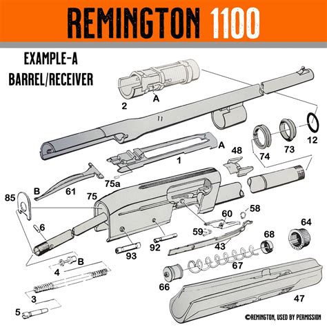 Remington 1100 Schematic