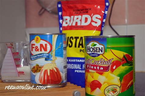 Puding trifle kegemaran ramai puding trifle sangat mudah dibuat tanpa perlukan oven ataupun kukusan. Reena's Online: Resepi : Puding Kastard Koktel / Cocktail ...