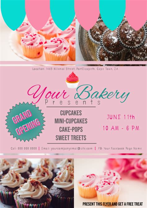 Bakery Flyer Template Postermywall