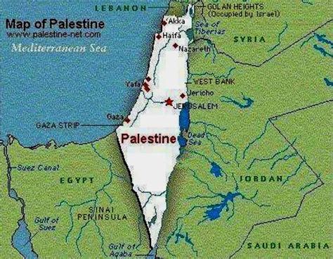 Map Of All Of Palestine Palestine Palestine History