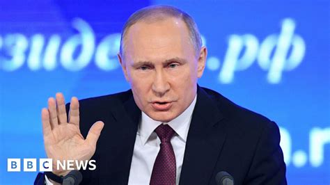 Russia Stronger Than Any Aggressor Vladimir Putin Bbc News